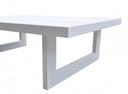 Aluminum Outdoor Coffee Table - White