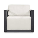 Remsen - Outdoor Lounge Chair - Black / Oyster