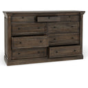 Adelaide - Wood 9 Drawer Dresser - Cocoa Brown