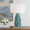 Mina - Table Lamp - Teal Blue - Uttermost - Table Lamps - Elite Enclave Home