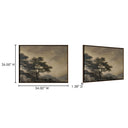 Reverie - Framed Painting - Light Brown - Moe's Home Collection - Canvas Art - Elite Enclave Home