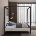 James - Bed - Meridian Furniture - Canopy Beds - Elite Enclave Home