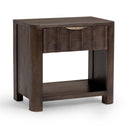 Baylee - 1 Drawer Nightstand - Cocoa Brown - Classic Home - Accent Nightstands - Elite Enclave Home