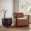 Barnes - Accent Chair - Tan / Brown - Moe's Home Collection - Accent Chairs - Elite Enclave Home