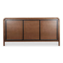 Rye - Queen Bed - Warm Brown - Moe's Home Collection - Platform Beds - Elite Enclave Home
