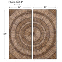 Lanciano - Wood Wall Art - Light Brown