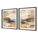 Cinnamon Shore - Framed Prints (Set of 2) - Dark Brown - Uttermost - Framed Prints- Elite Enclave Home