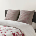 Cherry Blossom - Euro Sham - Gray