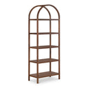 Eero - Bookcase - Walnut - Moe's Home Collection - Etageres - Elite Enclave Home
