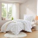 Lily - 2 Piece Comforter Set - White