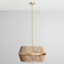 Wendy - Chandelier - Natural/Gold