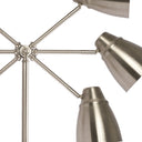 LED Adjustable Desk Lamp - Brushed Silver