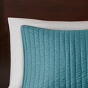 Keaton - 2 Piece Quilt Set - Teal