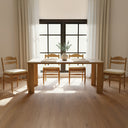 Segment - Small Dining Table - Heritage Brown - Moe's Home Collection - Dining Tables - Elite Enclave Home
