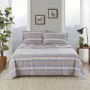 Flannel - 4 Piece Full Sheet Set - Blue Snowflake - Woolrich - Bedding Sets - Elite Enclave Home