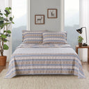Flannel - 3 Piece Twin Sheet Set - Blue Snowflake