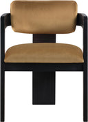 Sacha - Velvet Dining Chair With Black Base (Set of 2) - Meridian Furniture - Chair Sets - Elite Enclave Home