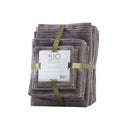 Big Bundle - Quick Dry 12 Piece Bath Towel Set - Gray - 510 Design - Towel Sets - Elite Enclave Home