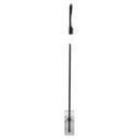 Industrial Marble Bulb Floor Lamp - Black And White - HomeRoots - Floor Lamps - Elite Enclave Home