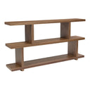 Miri - Small Shelf - Walnut - Moe's Home Collection - Standard Bookcases - Elite Enclave Home