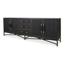 Mako - Large Sideboard - Black - Moe's Home Collection - Sideboards - Elite Enclave Home