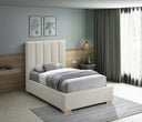 Pierce - Bed - Meridian Furniture - Upholstered Beds - Elite Enclave Home