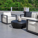 Jones - Outdoor Coffee Table - Black - Uttermost - Coffee Tables- Elite Enclave Home