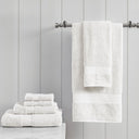 Organic - 6 Piece Towel Set - White - Madison Park - Towel Sets - Elite Enclave Home