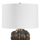 Jaudon - Stacked Table Lamp - Black / Bronze / Brown