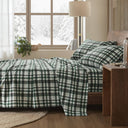 Flannel - Queen 100% Flannel Printed Sheet Set - Finton - Woolrich - Sheets & Pillowcases - Elite Enclave Home