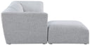 Miramar - 4 Piece Modular Sectional - Meridian Furniture - Stationary Sectionals - Elite Enclave Home