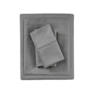 1000 Thread Count - HeiQ Smart Temperature Cotton Blend 4 Piece Sheet Set - Charcoal