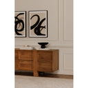 Asha - Decorative Bowl - Black Terracotta - Moe's Home Collection - Plates & Bowls - Elite Enclave Home