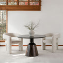 Myron - Dining Table - Dark Sheesham - Moe's Home Collection - Dining Tables - Elite Enclave Home