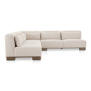 June - Corner Modular Sectional - Oatmeal - Moe's Home Collection - Stationary Sectionals - Elite Enclave Home