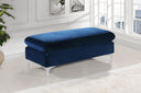 Naomi - Ottoman - Meridian Furniture - Bench Ottomans - Elite Enclave Home