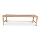 Hawthorn - Large Bench - Dark Brown - Moe's Home Collection - Upholstered Benches - Elite Enclave Home