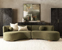 Octavia - Upholstered Sectional - Classic Home - Stationary Sectionals- Elite Enclave Home