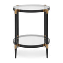 Chadid - Round Glass Table - Uttermost - Side Tables - Elite Enclave Home