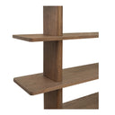 Casey - Large Standard Bookcase - Dark Brown - Moe's Home Collection - Standard Bookcases - Elite Enclave Home
