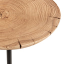 Linden - End Table - Natural / Black - Classic Home - End Tables - Elite Enclave Home