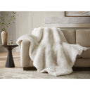 Botswana Animal Print - 60x80" Faux Fur Throw Blanket - Polar Bear - Harbor House - Throws - Elite Enclave Home