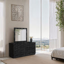 Weave - Mirror - Meridian Furniture - Mirrors - Elite Enclave Home