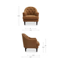 Pandora - Accent Chair - Ginger - Moe's Home Collection - Accent Chairs - Elite Enclave Home