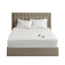 Twin Long Waterproof Heated Mattress Pad - White
