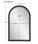 Dandridge - Arch Mirror - Uttermost - Accent Mirrors - Elite Enclave Home