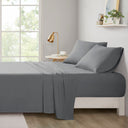Microfiber - Twin Long All Season Wrinkle Free Sheet Set - Charcoal