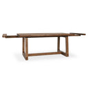 Lyra - Extendable Dining Table - Smoke Brown - Classic Home - Dining Tables with Extensions - Elite Enclave Home