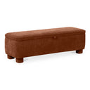 Ichigo - Storage Bench - Orange - Moe's Home Collection - Storage Benches - Elite Enclave Home