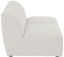 Miramar - 2 Seat Armless Modular Sofa - Meridian Furniture - Stationary Sectionals - Elite Enclave Home